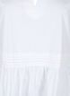 Sleeveless top with pin-tuck and ruffle details, White, Packshot image number 2