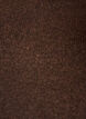 Melange knit blouse with round neck, Brown, Packshot image number 2