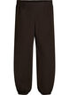 High-waisted cotton balloon trousers, Brown, Packshot image number 0