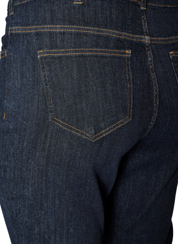 Ellen high-waisted bootcut jeans, Blue, Packshot image number 3
