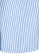 Striped blouse with tie detail, Light Blue, Packshot image number 3