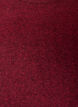 Loose knitted blouse with short sleeves, Red, Packshot image number 2