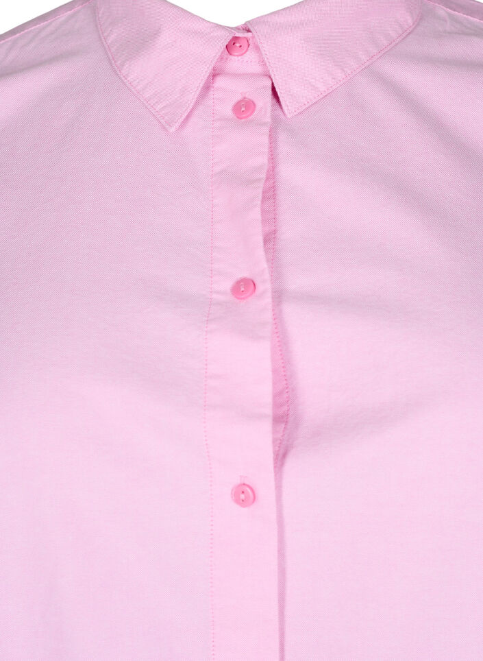 Long-sleeved cotton shirt, Pink, Packshot image number 2