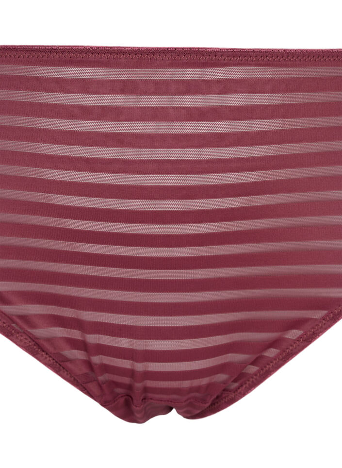 Striped tai briefs with regular waist, Nocturne ASS, Packshot image number 2