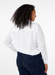 Shirt with a striped texture, White, Model image number 2