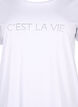 T-shirt with rhinestones, B.White W.Rhinestone, Packshot image number 2