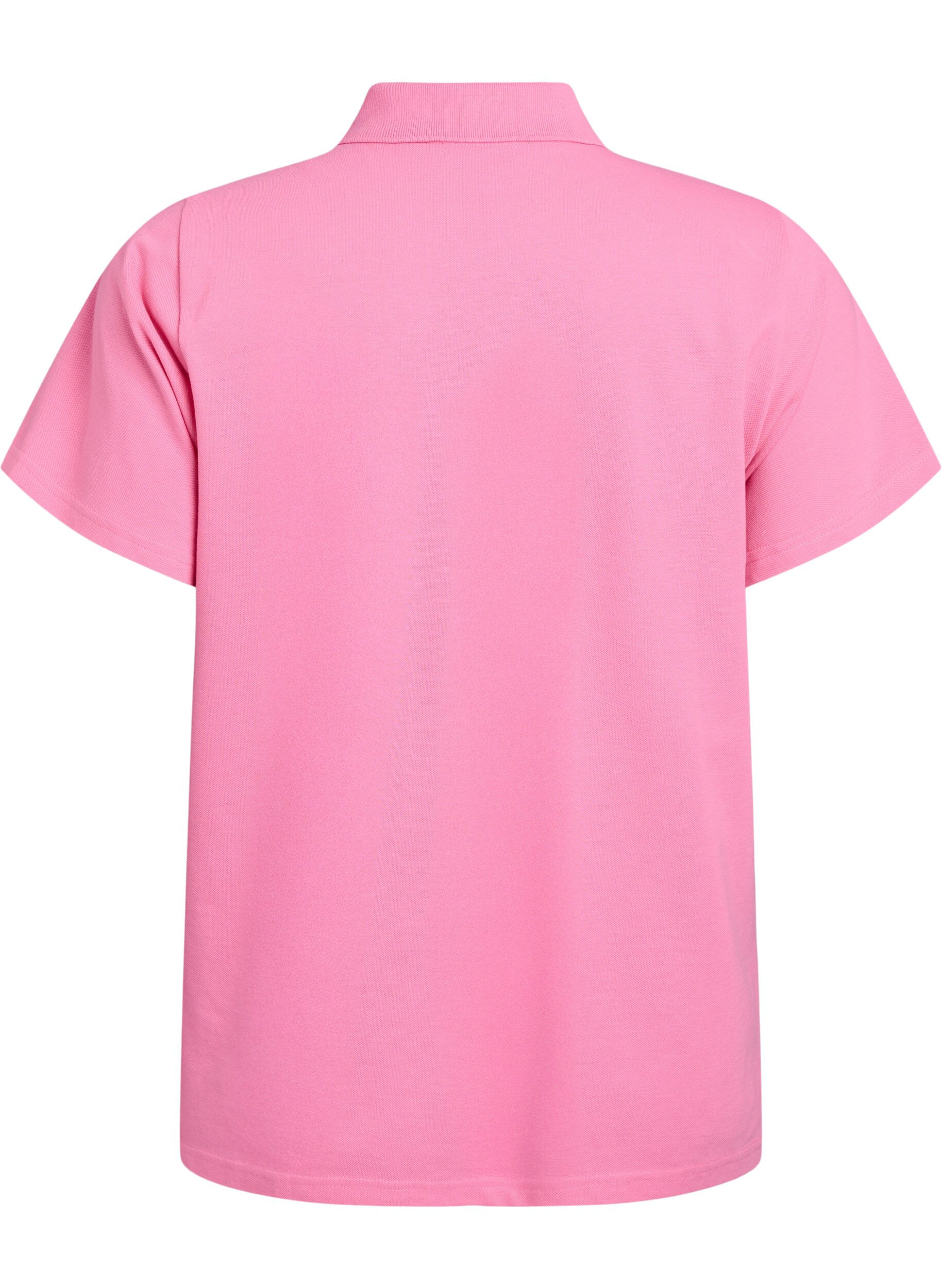 Zizzifashion FLASH - Polo shirt with short sleeves, Pink, Packshot image number 1