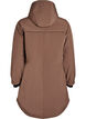 Water-repellent softshell jacket with quilted lining, Brown, Packshot image number 1