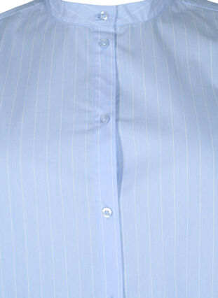 FLASH - Pinstripe Shirt, Light Blue Stripe, Packshot image number 2