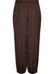 Balloon trousers with texture and an elasticated waist, Brown, Packshot image number 1