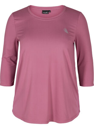 Sports top with 3/4 sleeves, Grape Nectar , Packshot image number 0