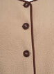 Teddy fleece vest with contrast trims, Beige, Packshot image number 2