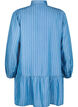 Denim tunic with TENCEL™ and stripes, Blue, Packshot image number 1
