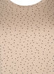 Organic cotton T-shirt with dots	, Beige, Packshot image number 2