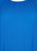 Viscose dress with short sleeves, Victoria blue, Packshot image number 2