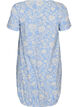 Short-sleeved cotton dress with print, Vanilla, Packshot image number 1