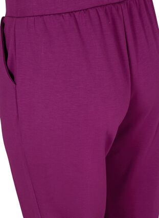 Sweatpants with pockets, Dark Purple, Packshot image number 3