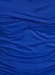 Padded swimsuit with draping, Blue, Packshot image number 2