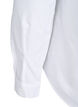 Long-sleeved cotton shirt, White, Packshot image number 4