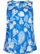 FLASH - Sleeveless top with print, Blue, Packshot image number 0