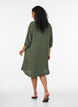 Long shirt with a light texture, Green, Model image number 1