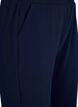 Loose trousers with 7/8 length, Blue, Packshot image number 2