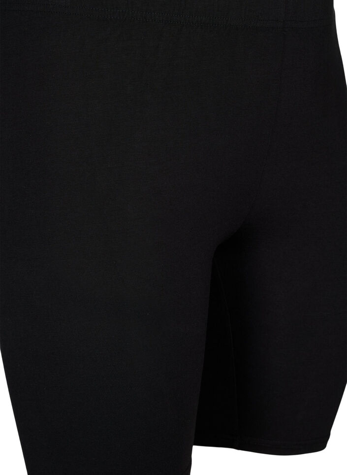 2-pack viscose cycling shorts, Black, Packshot image number 2