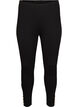 Viscose leggings with button details, Black, Packshot image number 0