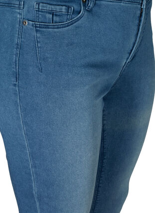 Slim fit Emily jeans with regular waist, Blue denim, Packshot image number 2