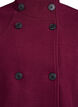 Short coat with A-line shape, Dark Bordeaux, Packshot image number 2