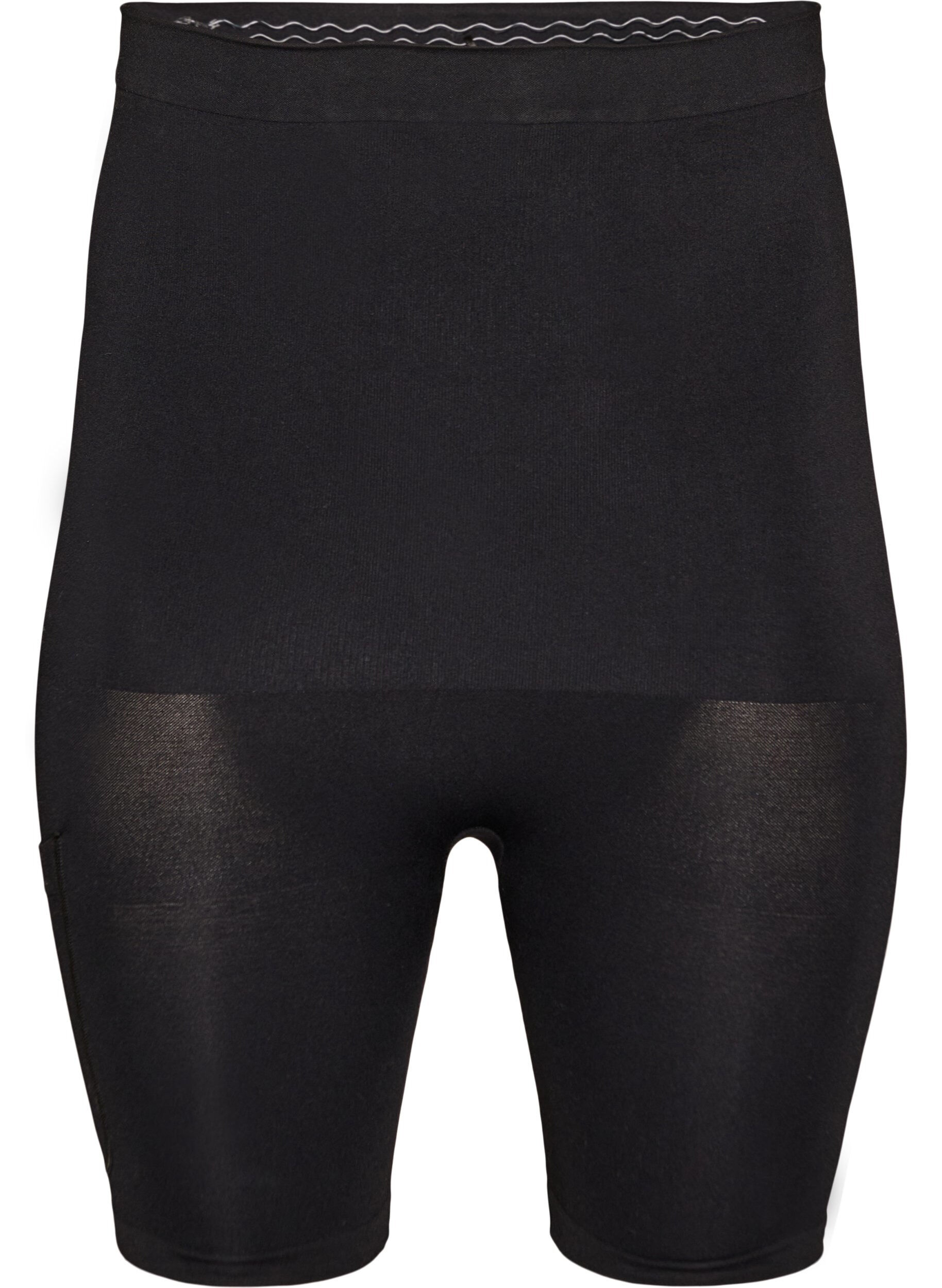 Shapewear shorts with medium support and a high waist
