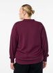 Knit blouse with collar, Dark Bordeaux, Model image number 2