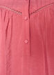 Viscose blouse with pintucks and balloon effect, Rose, Packshot image number 2