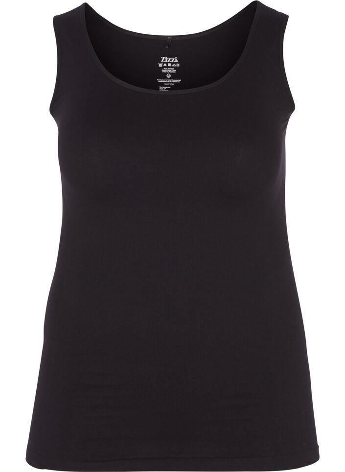 Seamless top, Black, Packshot image number 0