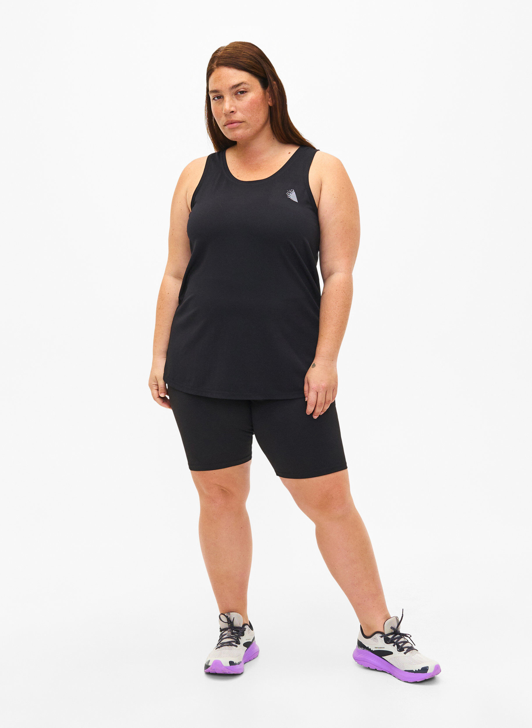 Zizzifashion Training top with a round neck, Black, Model image number 2