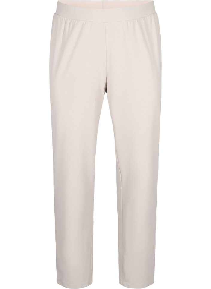 FLASH - Trousers with straight fit, Beige, Packshot image number 0