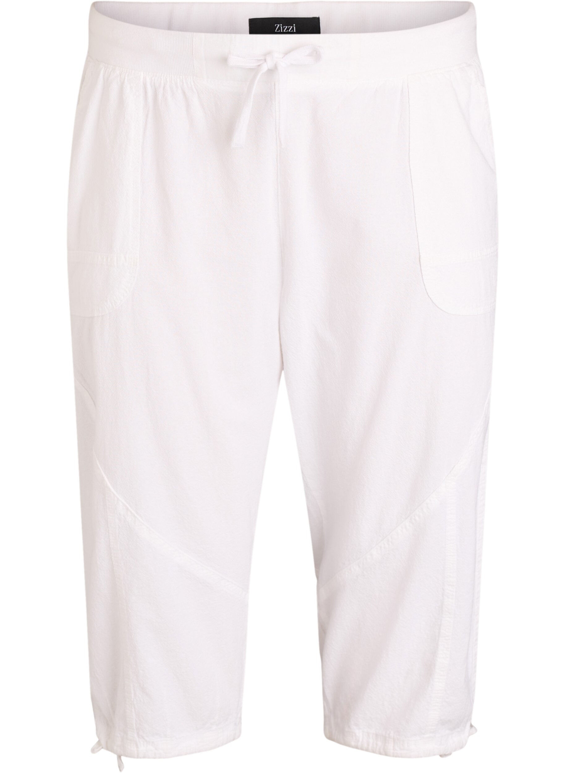Cotton Capri trousers 