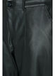 Trousers in faux leather, Black, Packshot image number 2