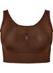 Soft non-padded bra, Brown, Packshot image number 0