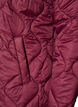 Quilted jacket with press studs and round neck, Dark Bordeaux, Packshot image number 3
