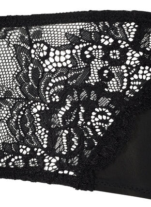 Knickers with lace, Black, Packshot image number 2