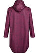 Patterned raincoat, Dark Bordeaux, Packshot image number 1