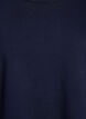 Fine-knit blouse with short sleeves, Blue, Packshot image number 2