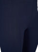 Basic 3/4-length viscose leggings, Blue, Packshot image number 2