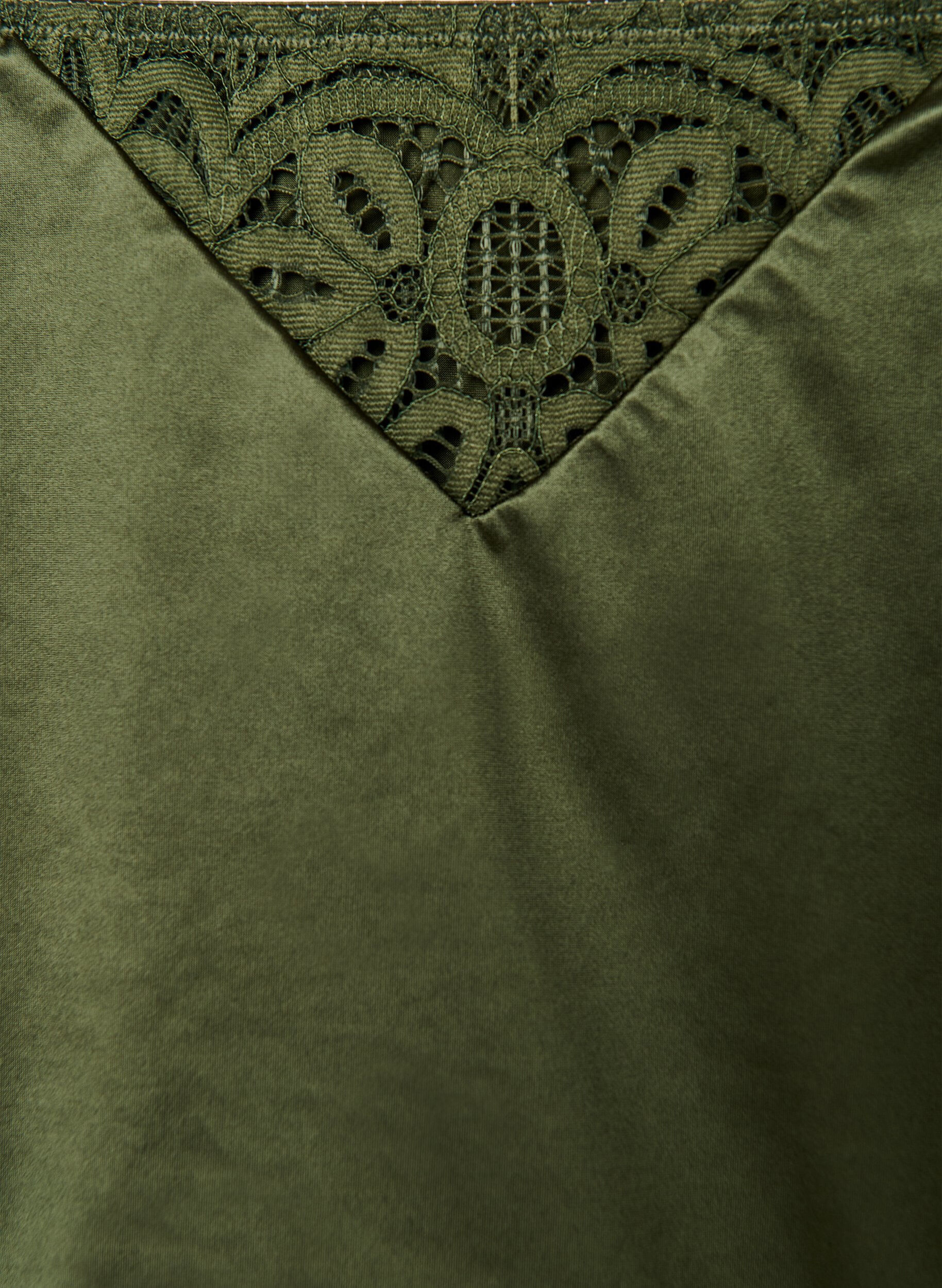 ZizzifashionHipster string with lace and microfibre, Green, Packshot image number 2
