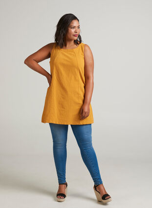 Tunic, Golden Yellow, Model image number 0