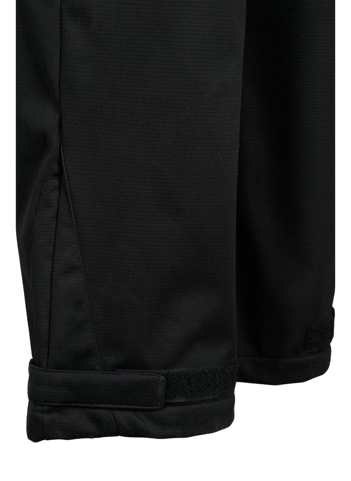 Softshell trousers, Black, Packshot image number 3