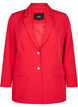 Suit jacket with gold buttons and pockets, Tango Red, Packshot image number 0