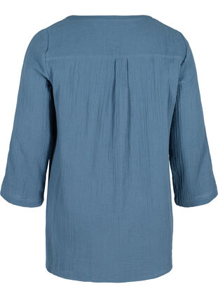 Cotton tunic with 3/4-length sleeves, Bering Sea, Packshot image number 1