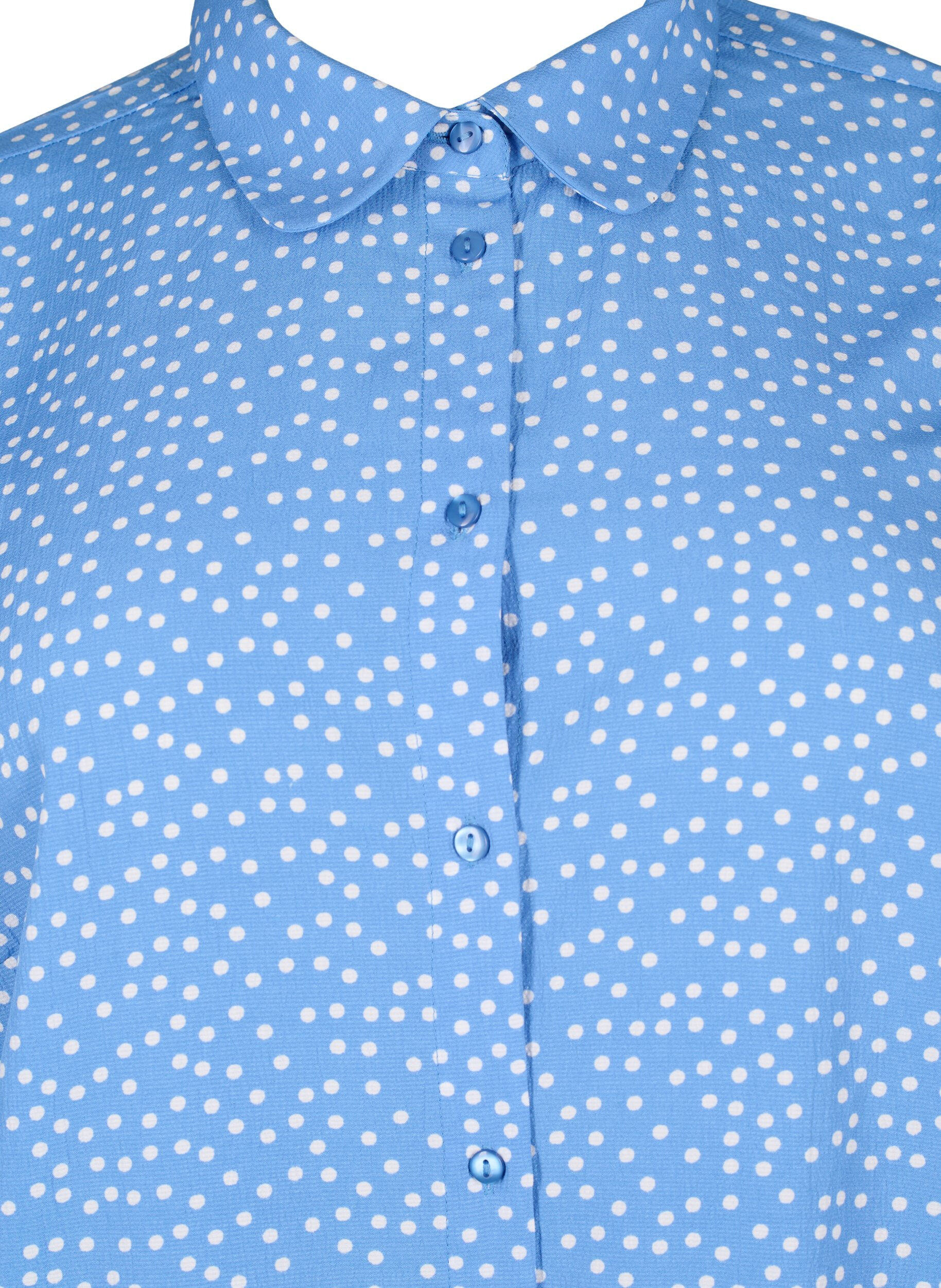 Zizzifashion FLASH - Shirt with dots, Marina White Dot, Packshot image number 2